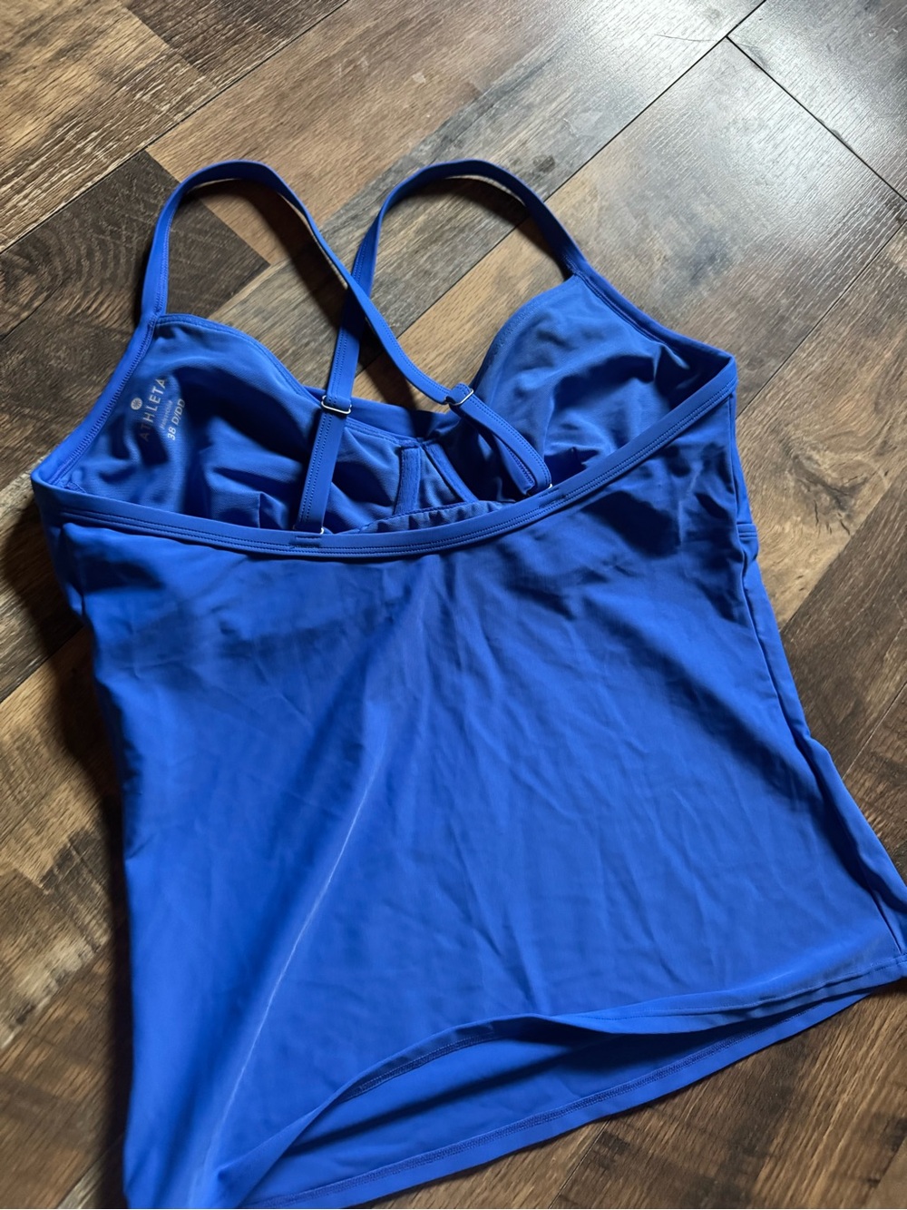 Athleta Swim Women's Tankini Top with Cross-Back Straps - Picture 5 of 6